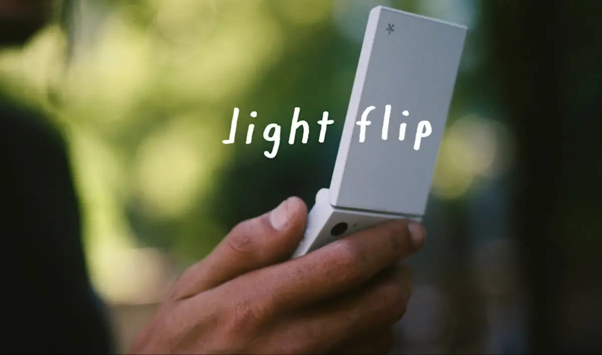 Light Flip dalam warna putih