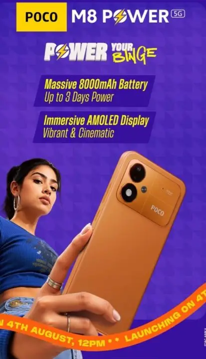 POCO M8 Power Mulai Diungkap, Pakai Baterai 8.000 mAh