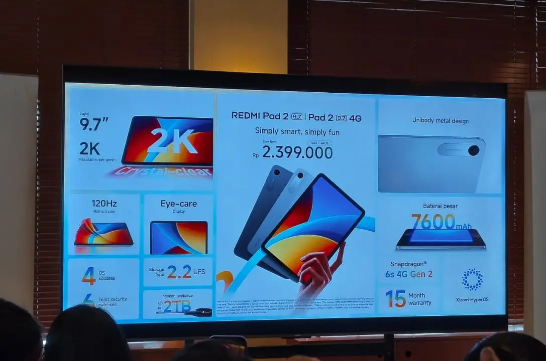 Redmi Pad 2 harga spesifikasi (1)