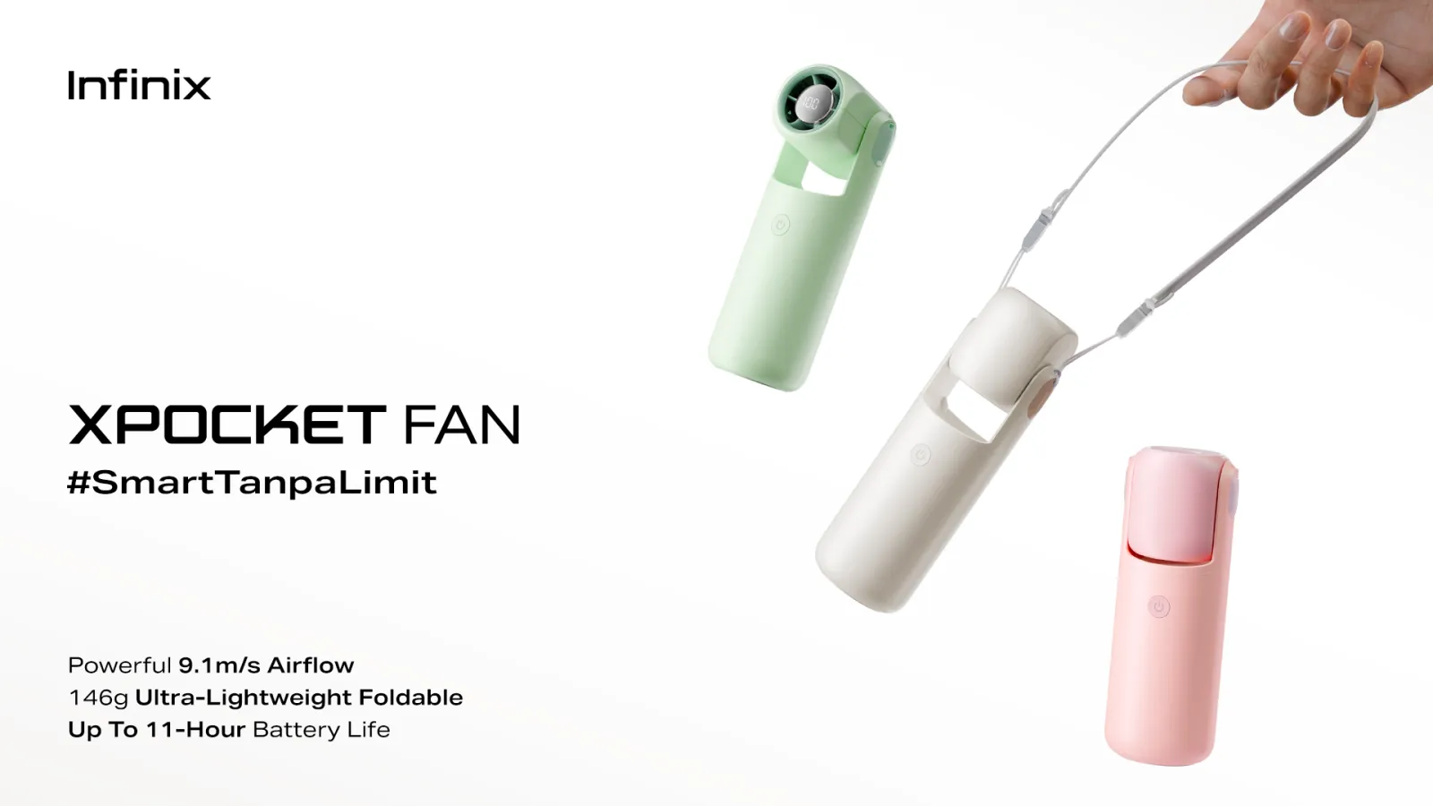 Lini AIoT Terbaru Infinix, Power Bank, TWS, Hingga Kipas Portabel!