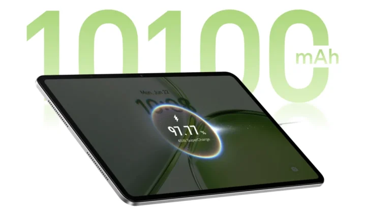 honor pad x9 max screen battery