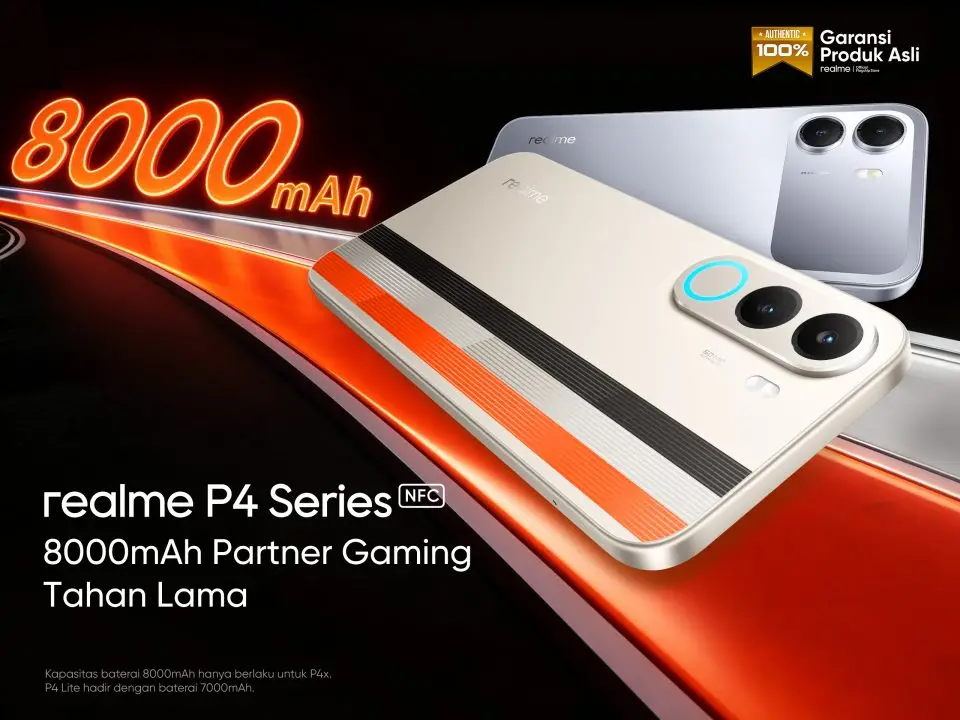 realme P4 Series Resmi Hadir di Indonesia, Baterai Jumbo Harga Mulai Rp 1 Jutaan 