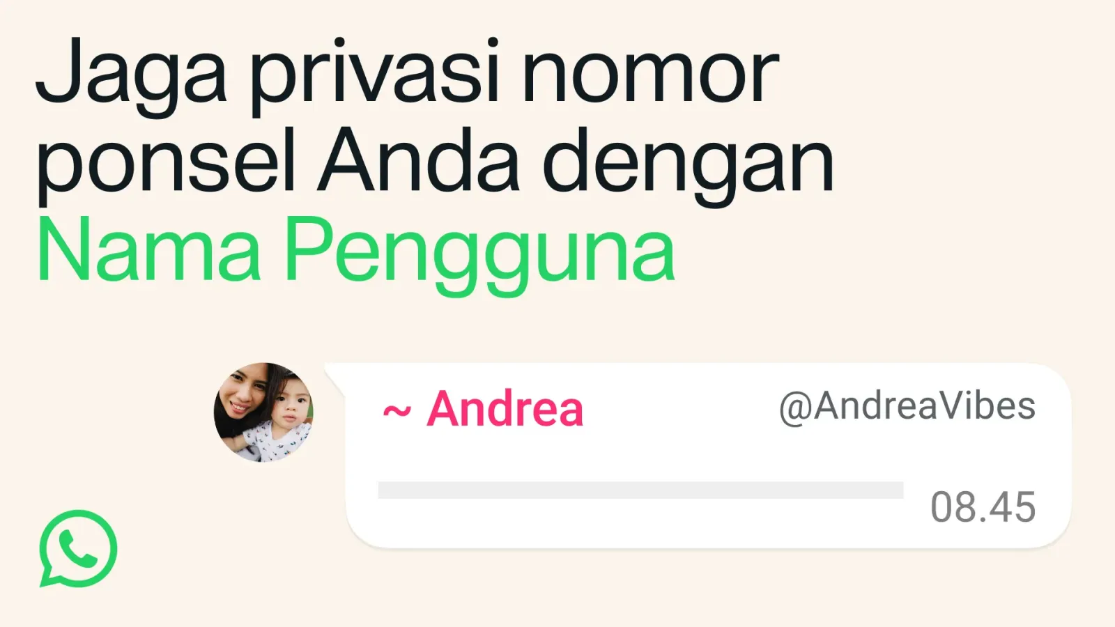 WhatsApp Resmi Rilis Fitur Username, Bisa Reservasi Nama Sekarang!