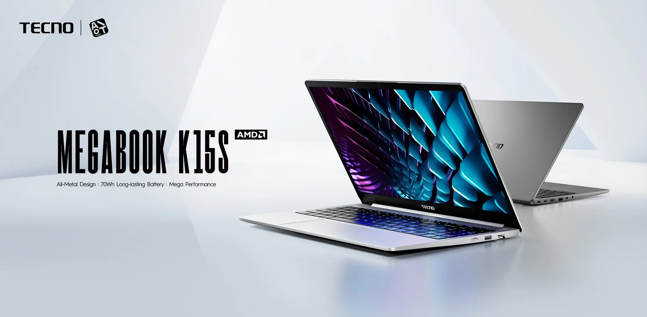 TECNO MEGABOOK K15S Resmi Hadir di Indonesia, Pakai Ryzen 5 7430U, Harga Rp 8,5 Juta 4 TECNO MEGABOOK K15S