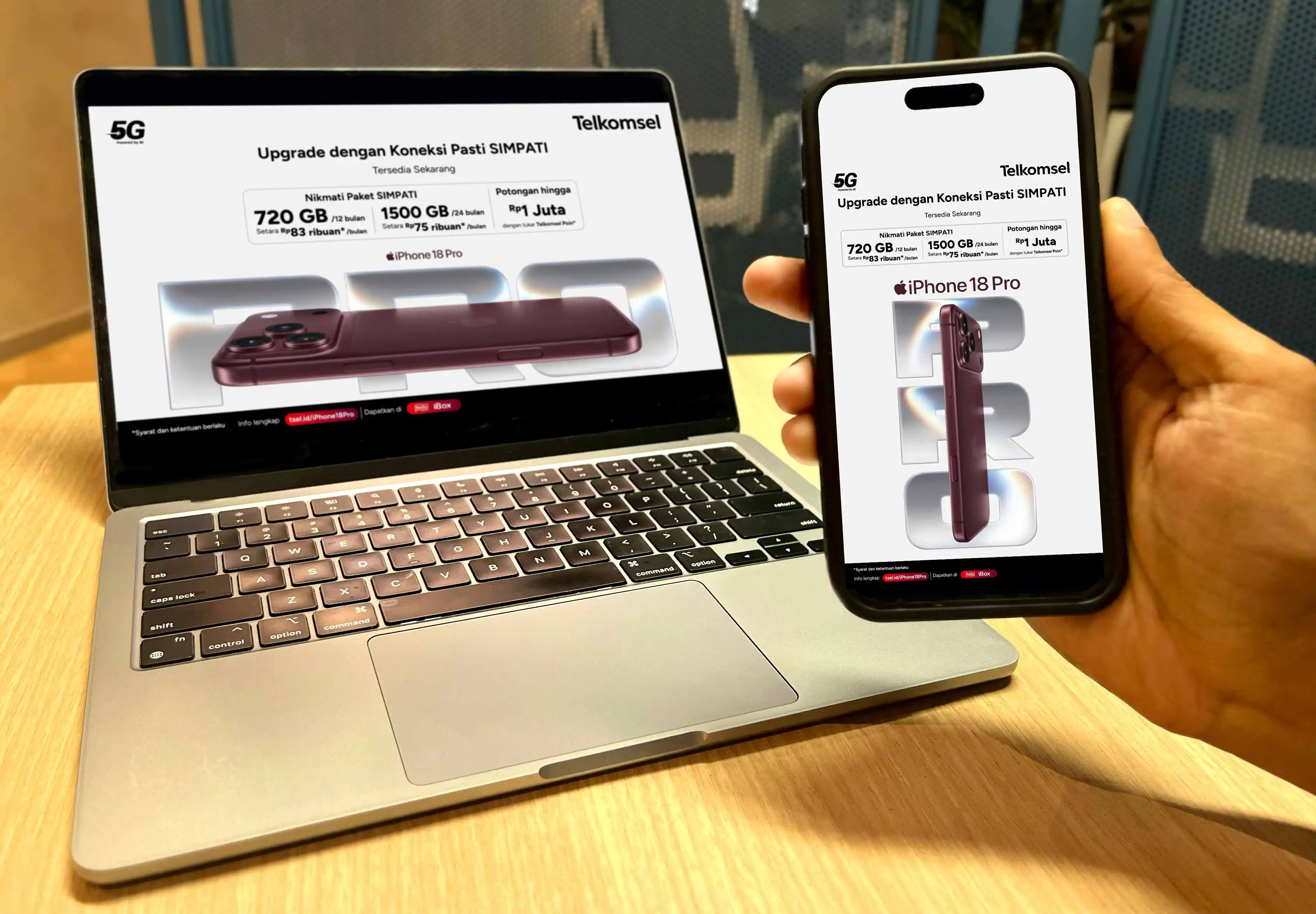 iPhone 18 Pro dan Pro Max Sudah Bisa Dibeli, Telkomsel Tawarkan Paket Bundling 3 Telkomsel x iPhone 18 Hadirkan Paket Bundling